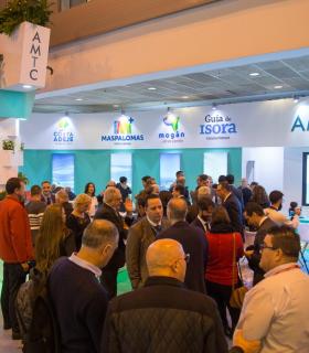 Más de 50 mil personas recibieron el impacto del stand de la AMTC en Fitur, de las que casi 15 mil recabaron algún tipo de información · foto 2