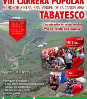 Haría: En marcha la VIII Carrera Popular de Tabayesco · foto 1
