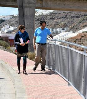 El Ayuntamiento de Mogán invierte 44.000 euros en actuaciones de prevención de seguridad para los peatones en Motor Grande · foto 3