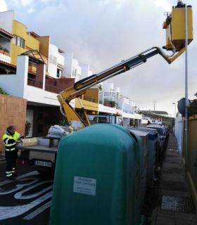 El Rosario incorpora la tecnología led al alumbrado público de la calle Cervera, en Radazul Bajo · foto 2