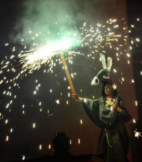Güímar disfruta a lo grande de su Entierro de la Sardina con la representación de Las Burras 2018 · foto 7