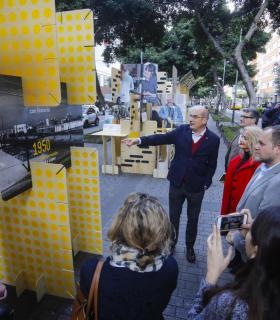 Las Palmas de Gran Canaria: Una exposición al aire libre acerca el proyecto de transformación de Mesa y López · foto 1
