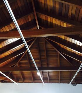 El Sauzal: Obras en el salón de actos de la Casa Roja · foto 2