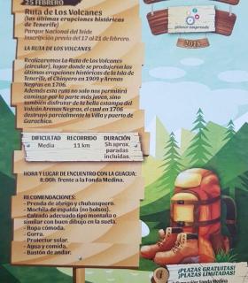 Güímar: La ruta de pateo de este fin de semana queda aplazada · foto 1