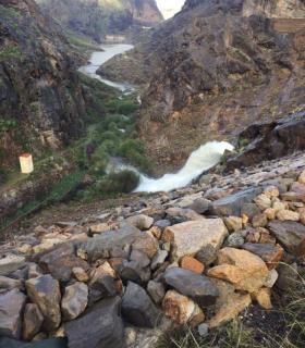 Tomás Pérez: Esta lluvia es una inyección de optimismo para La Aldea · foto 2