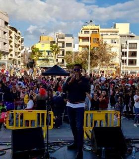 Multitudinario ‘Carnaval de Día’ en El Médano con Edwin Rivera, Jadel, El Morocho y Pepe Benavente · foto 2