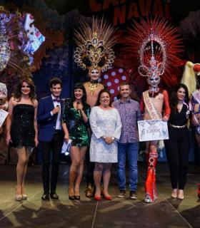 Drag Fresh, con Invocando a la divinidad, se erige como Drag Queen del Carnaval de Los Cristianos 2018 · foto 1