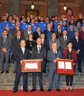 La Orotava entrega la Medalla de Oro al CB San Isidro · foto 1