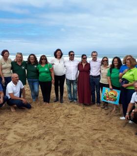El Cabildo de Fuerteventura suelta en Cofete cinco tortugas boba criadas en cautividad con transmisores conectados vía satélite · foto 3