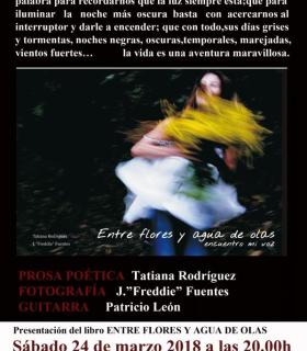 El libro “Entre flores y agua de olas. Encuentro mi voz” se presenta mañana sábado en la Sala Prebendado Pacheco · foto 1