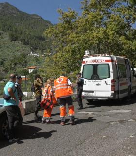 San Sebastián de La Gomera: La Laja acoge un simulacro municipal de incendio · foto 1