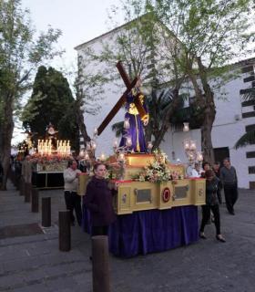Todo preparado para las procesiones más importantes de la Semana Santa tacorontera · foto 6