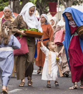 La Representación de La Pasión renueva su éxito y se consolida como el evento más multitudinario de la Semana Santa de Adeje · foto 2