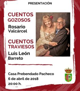 Los escritores Luis Barreto y Rosario Valcárcel presentan en Tegueste sus Cuentos traviesos y Cuentos gozosos · foto 1