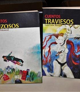 Los escritores Luis Barreto y Rosario Valcárcel presentan en Tegueste sus Cuentos traviesos y Cuentos gozosos · foto 2