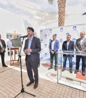 El Cabildo y el Gobierno de Canarias implantan el secado solar de fangos en la depuradora Adeje-Arona · foto 1