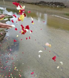 El río de Madrid acoge la Ceremonia del Pueblo Gitano · foto 1