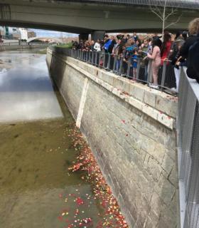 El río de Madrid acoge la Ceremonia del Pueblo Gitano · foto 2