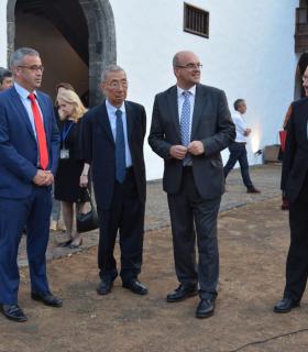 El Premio Nóbel de Física Samuel Ting ya forma parte del Paseo de las Estrellas de la Ciencia de La Palma · foto 6