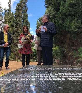 Telde rescata del olvido la tumba del poeta Montiano Placeres · foto 2