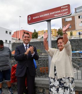 Una plaza de Cuesta Piedra lleva desde hoy el nombre de la entrañable Mamá Loli · foto 2