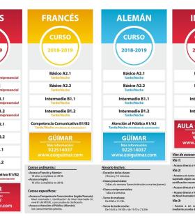 La Escuela Oficial de Idiomas de Güímar finaliza su plazo de matrícula el 25 de abril. ¿Todavía no te has inscrito? · foto 1