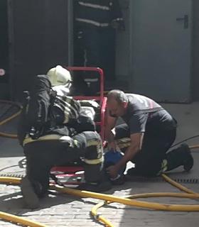 Incendio de un garaje en un edificio de Valle Gran Rey (La Gomera) · foto 1