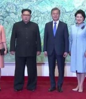 Los líderes de Corea del Norte y Corea del Sur, Kim Jong-un y Moon Jae-in, se comprometen a firmar la paz y trabajar por una completa desnuclearización de la península · foto 2