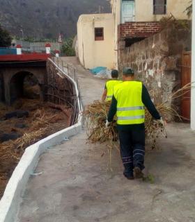 Limpieza de barrancos en Los Silos · foto 4