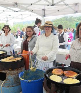 Fiesta del Queso en Montaña Alta con miles de visitantes de toda Gran Canaria fieles a esta cita en las medianías de Guía · foto 1