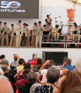 50 años de Gofiones ofrece un homenaje a la cultura canaria en la XXXI Feria Insular de Artesanía · foto 1