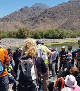 Un centenar de personas participan en el Geolodía La Aldea 2018 · foto 5