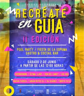 Recréate en Guía el próximo 2 de junio con Pool Party, Conciertos, Fiesta de la Espuma · foto 1