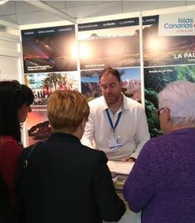 La Palma promociona sus atractivos turísticos en Aratur, el Salón Aragonés del Turismo · foto 1