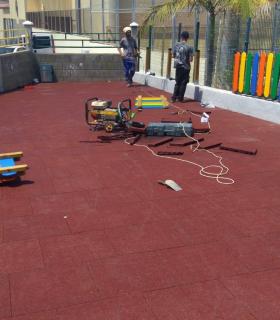 Comienza el acondicionamiento de los parques infantiles de La Aldea de San Nicolás · foto 3