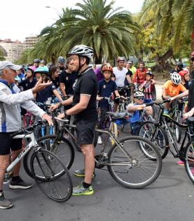 3.000 personas participan en la 38 edición de la Fiesta de la Bicicleta de Santa Cruz · foto 2