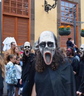Gáldar revivió La Tarasca con una gran participación de vecinos en la víspera del Corpus · foto 8