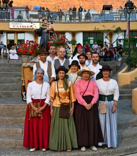 Unas 3.000 personas celebran a San Antonio El Chico con la romería ofrenda en Mogán · foto 1