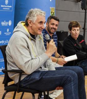 Elisa Aguilar y Fernando Romay hablan en Puerto de la Cruz de igualdad en el baloncesto · foto 4