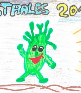 Saladito será la mascota infantil de las Fiestas Lustrales · foto 1
