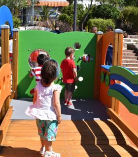 El Rosario: Tabaiba estrena parque infantil en el marco de sus fiestas · foto 1