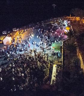 El Rosario, fiel a su cita con la hoguera flotante de Tabaiba de San Juan · foto 1