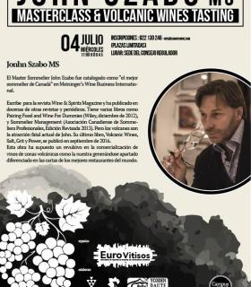 El gurú mundial de los vinos volcánicos John Szabo, estará Canarias de la mano del proyecto europeo Eurovitisos y Canary Wine · foto 1
