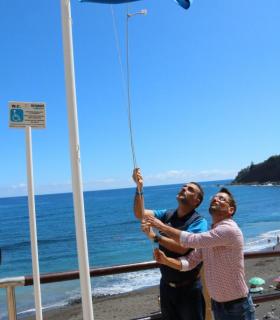 La niña bonita de Los Realejos vuelve a lucir su Bandera Azul · foto 1