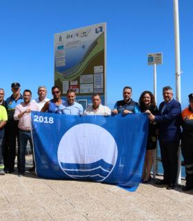 La niña bonita de Los Realejos vuelve a lucir su Bandera Azul · foto 2