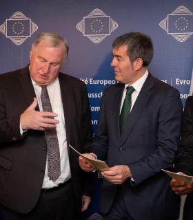 Fernando Clavijo firma en Bruselas la Alianza de la Cohesión en nombre de las RUP · foto 2