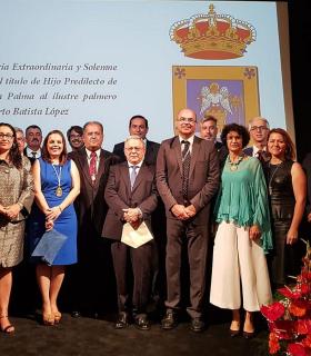 El doctor oncólogo Norberto Batista López, Hijo Predilecto de la Isla de La Palma · foto 4
