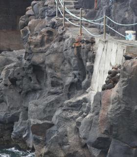 Tacoronte: Finalizan las obras de reparación del sendero costero que une El Pris con Mesa del Mar · foto 1