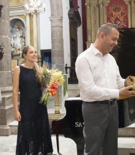 Magistral broche de oro de la soprano guiense Elisandra Melián para el Primer Encuentro de Creadores Guienses en las Fiestas Mayores en honor a la Virgen · foto 4