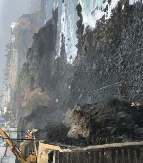 El Ayuntamiento portuense trabaja en las cuatro cuevas de la calle Tegueste · foto 3